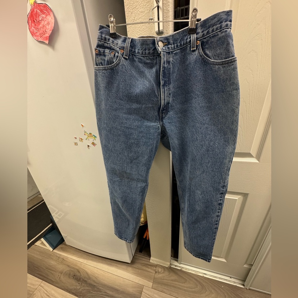 Vintage Levi's Light Blue Denim Jeans